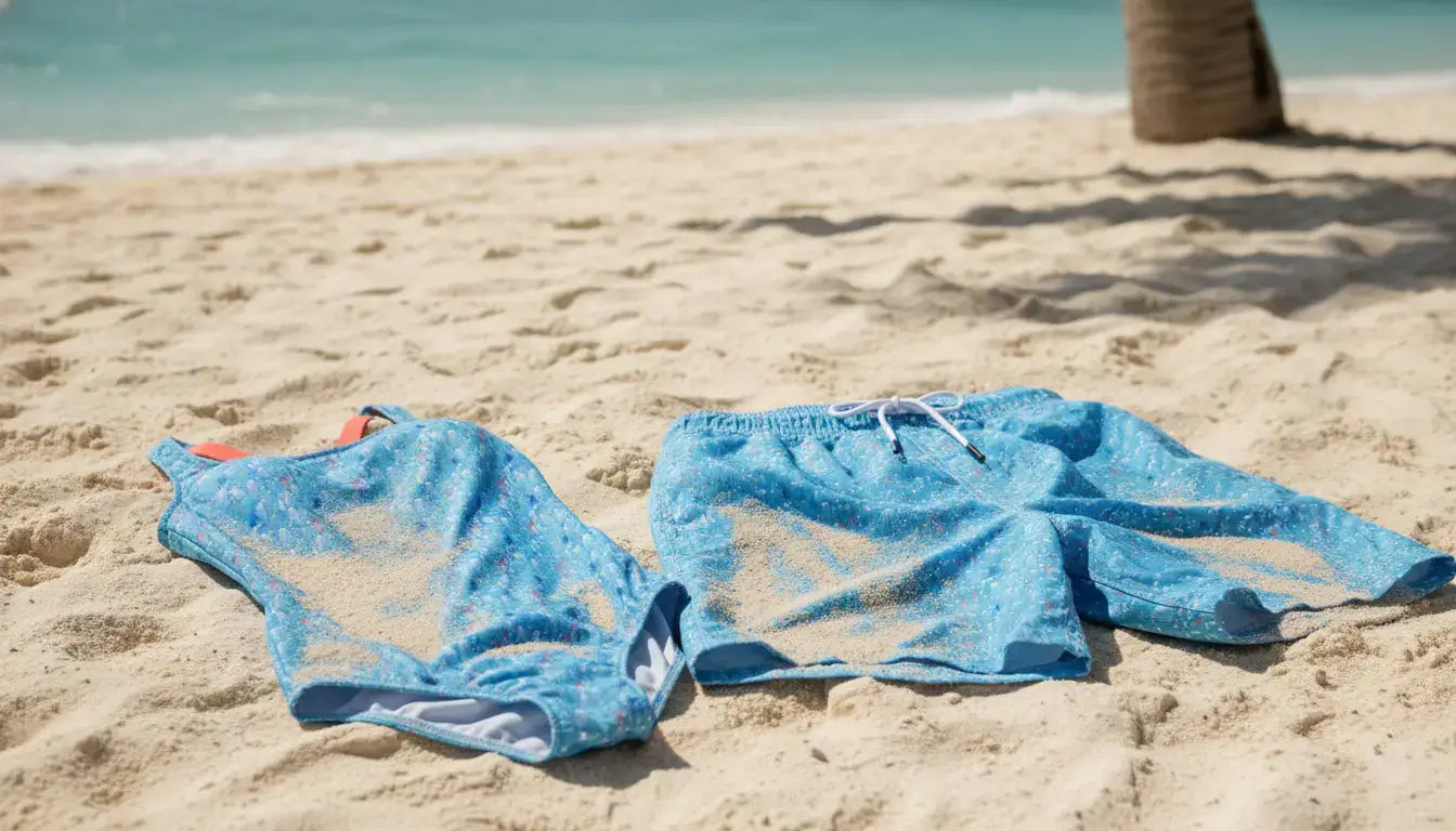 Como quitar la arena de los trajes de baño