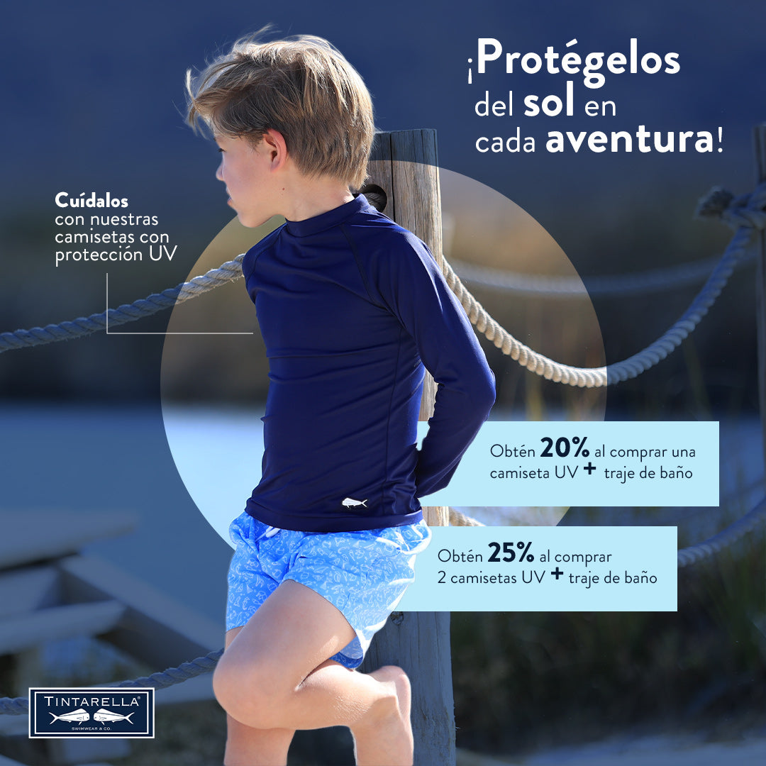 CAMISETAS UV + TRAJE KIDS