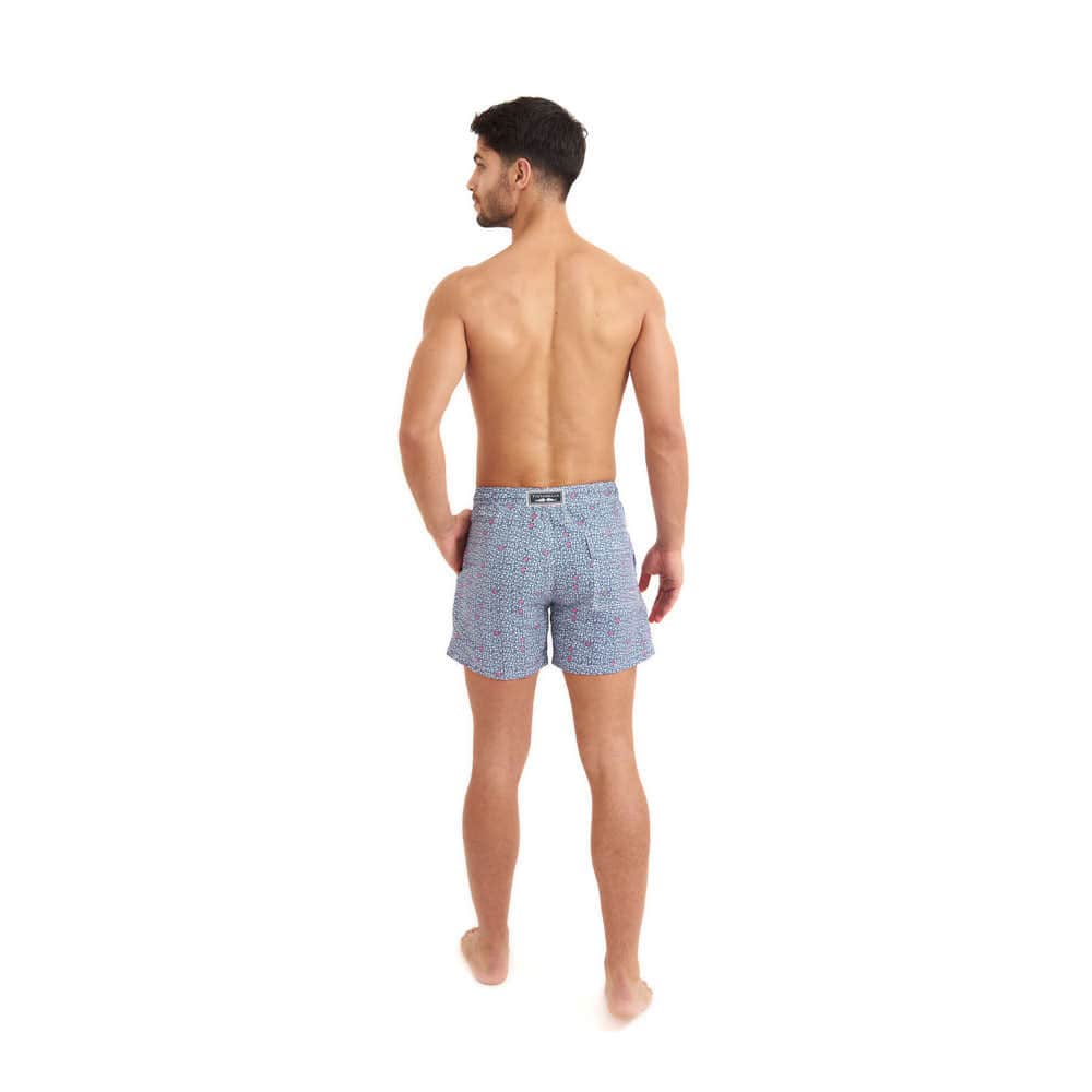 Men's Swimsuit Model Navy Fugu