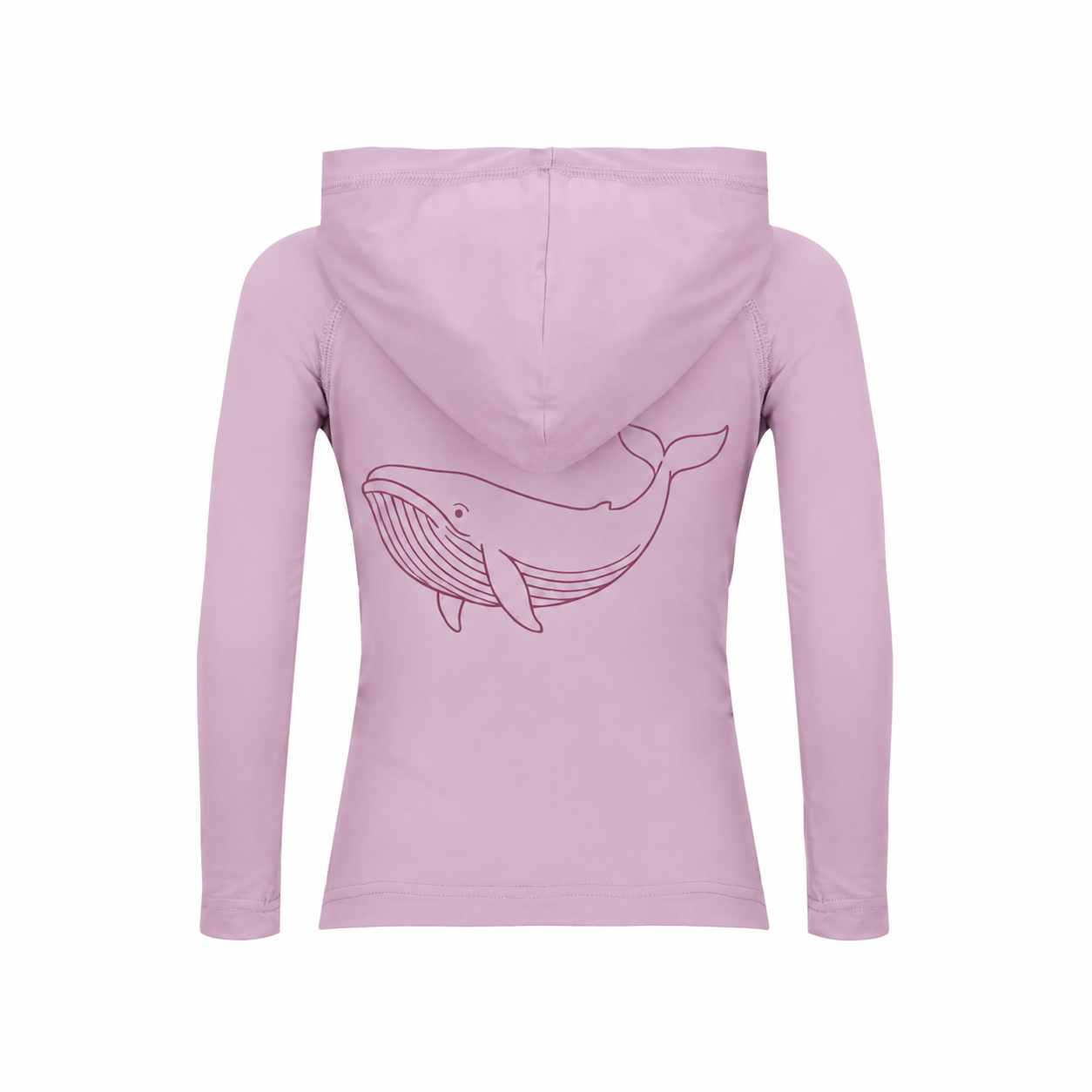 Playera Rashguard rosa para niños