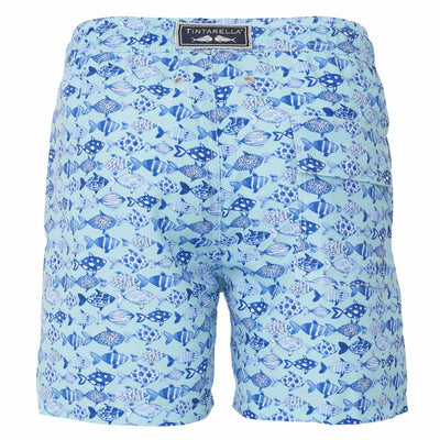 Aquareli Teal Men's Swimsuit image 2