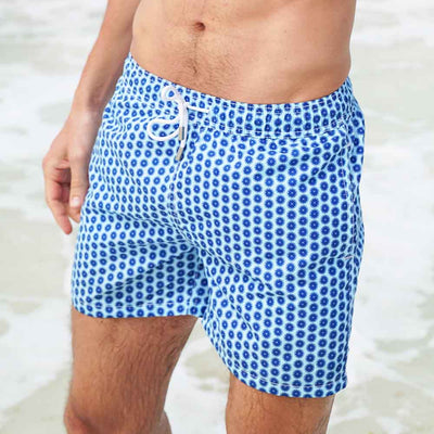 Men's Swimsuit Navy Lemon image 4