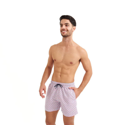 Candy Penguins Men's Swimsuit Model image 3