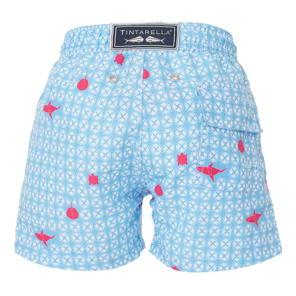 Boy's Swimsuit Blue Origamix