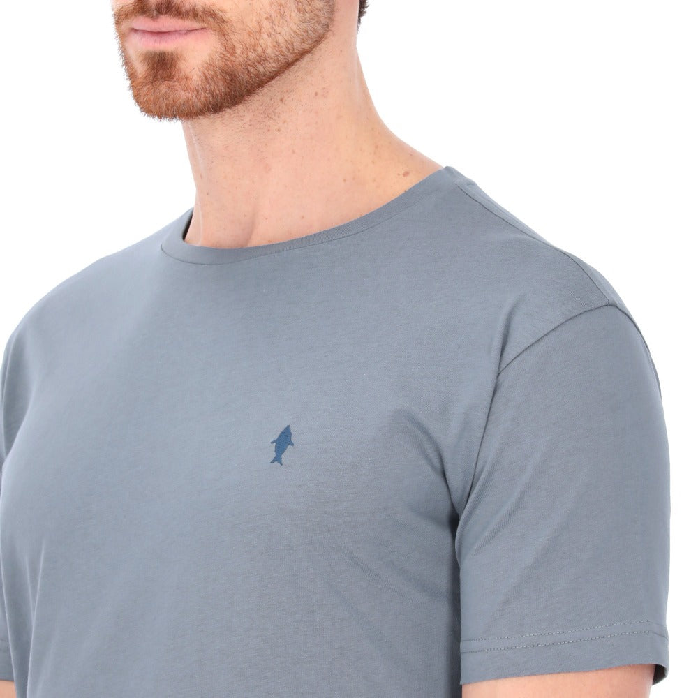 Playera para Hombre Steel Gray Fiji