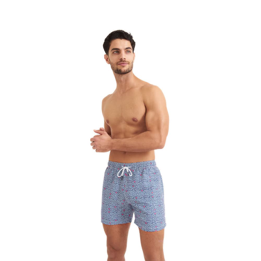 Men's Swimsuit Model Navy Fugu