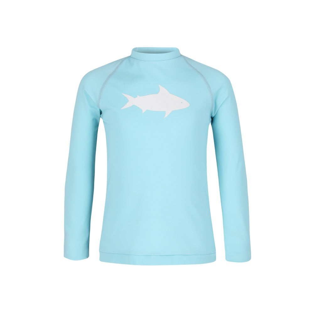 Sky Blue Shark Sun T-Shirt