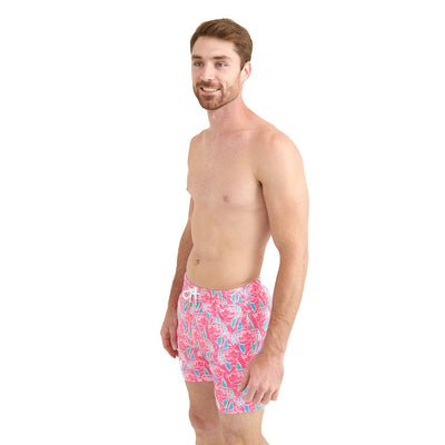 Pink Sunfish Men's Swimsuit image 1