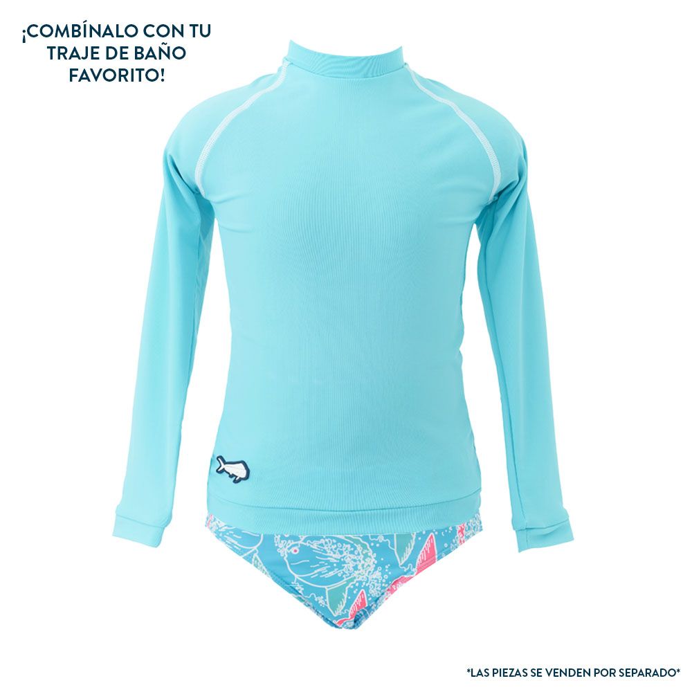 Camiseta Para El Sol Color Baby Blue