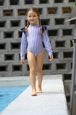 Traje de baño de manga larga para niña Candy lane. Protección UV. image 2