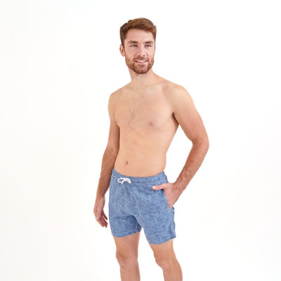 Blue Spirals Men's Swimsuit image 3