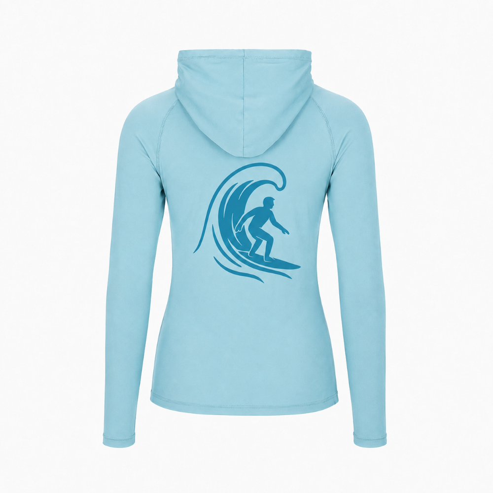HODDIE UNISEX ADULTO COLOR LIGHT BLUE