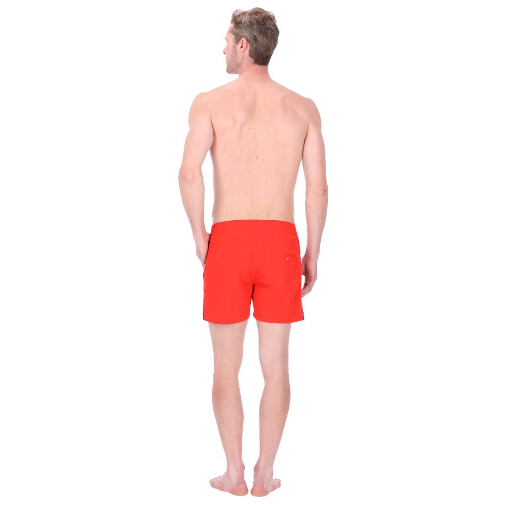 MEN'S SWIMSUIT SOLID RED MODEL