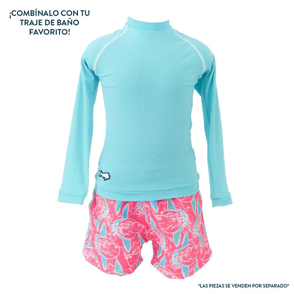 Camiseta Para El Sol Color Baby Blue