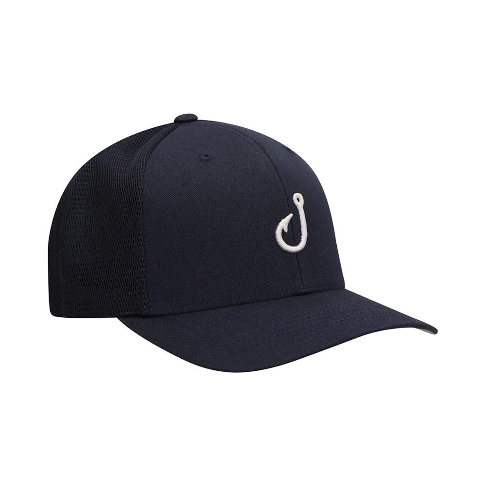 Navy Blue Hook Trucker Cap