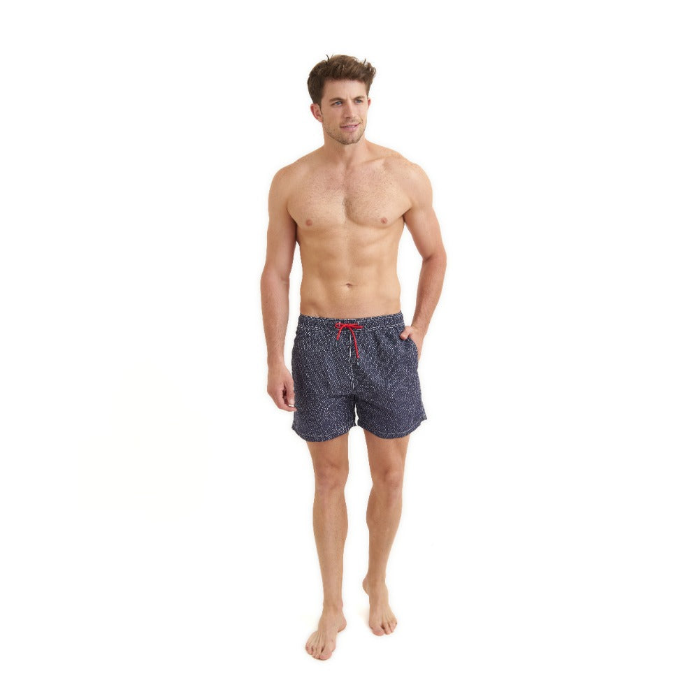 Traje De Baño Hombre Modelo Wavy Ropes