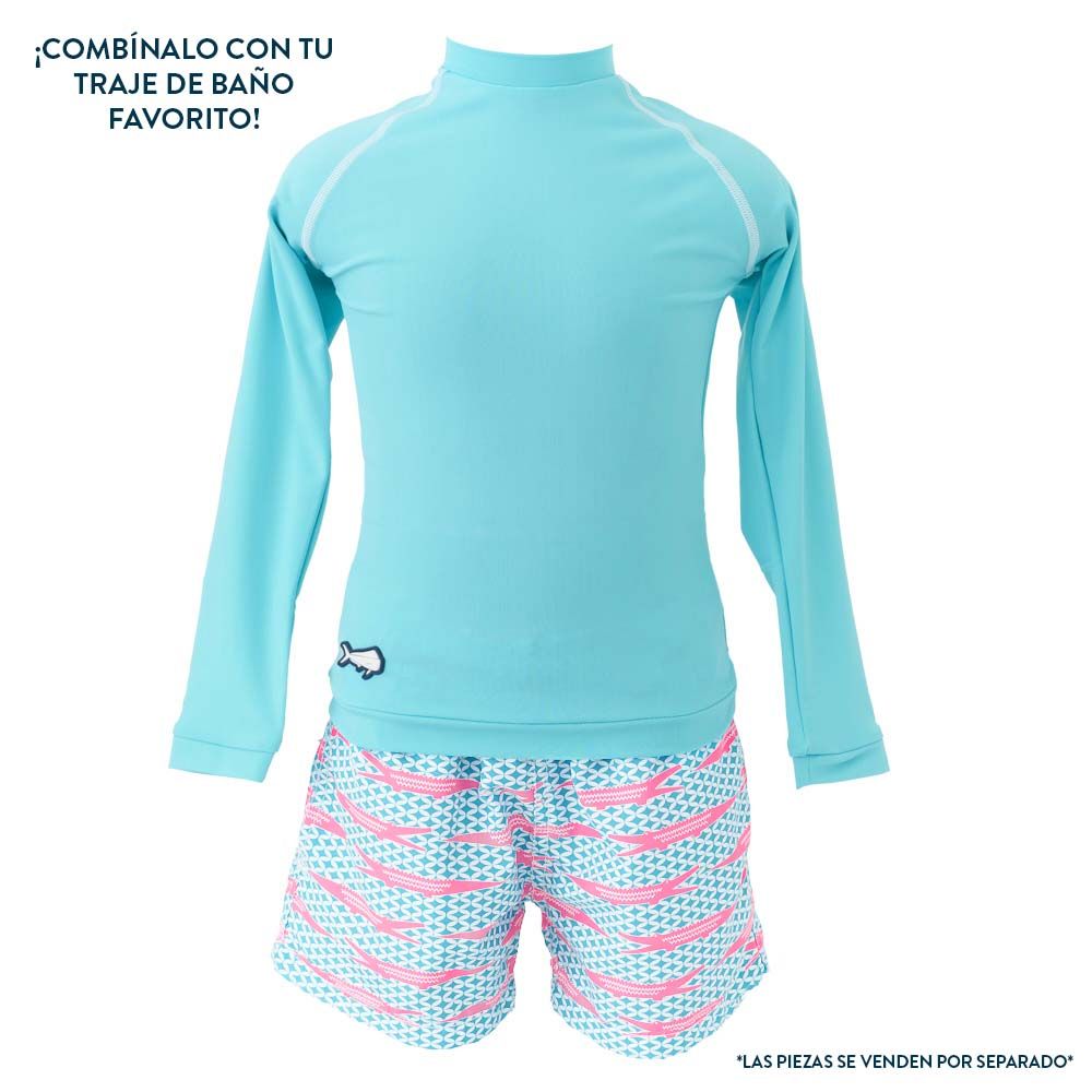 Camiseta Para El Sol Color Baby Blue