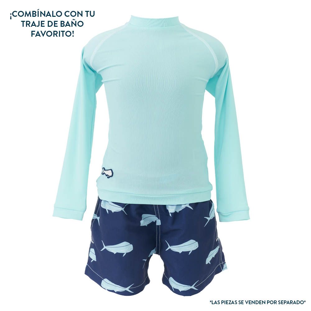 Camiseta Para El Sol Color Ice Blue