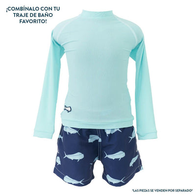 Camiseta Para El Sol Color Ice Blue image 4