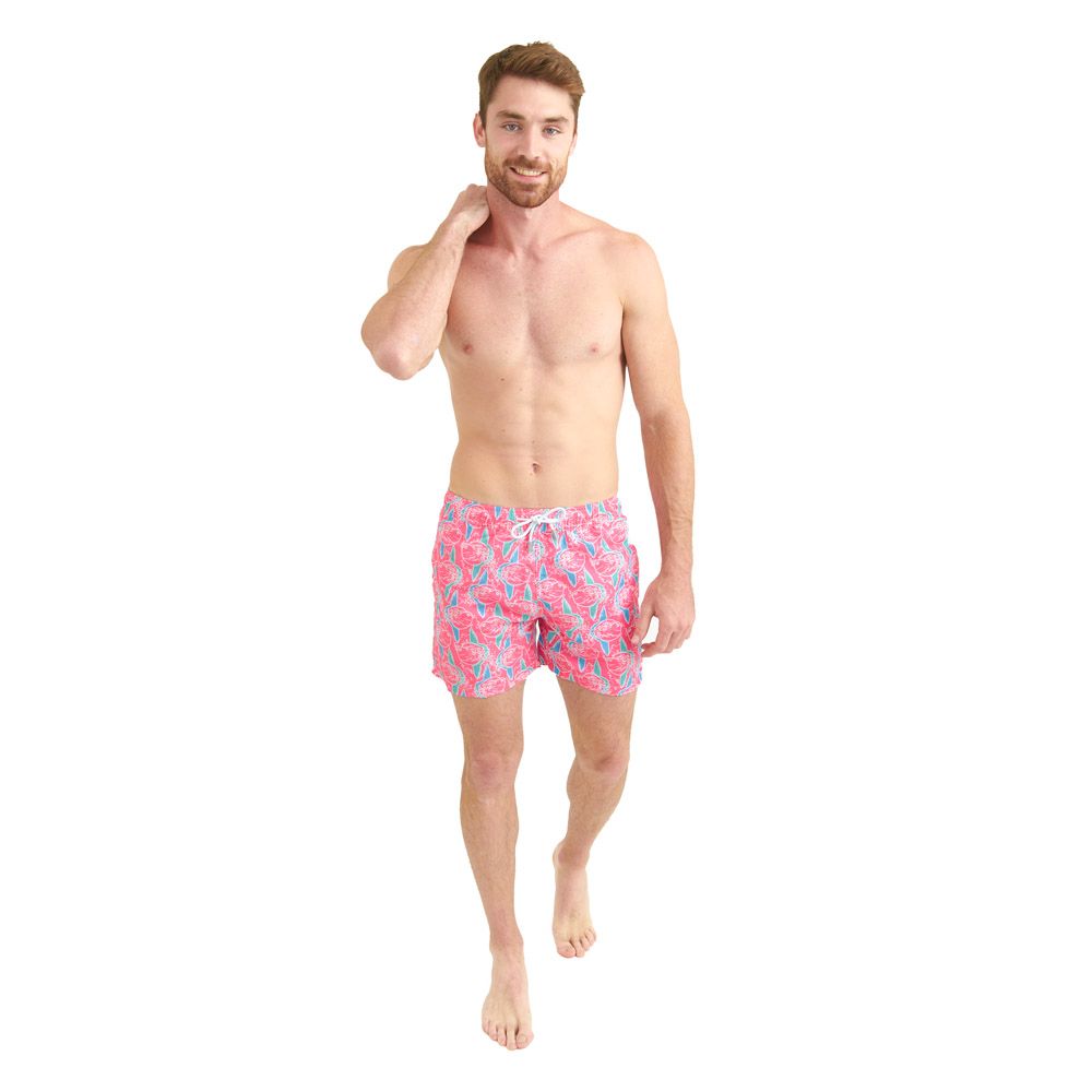 Pink Sunfish Men's Swimsuit