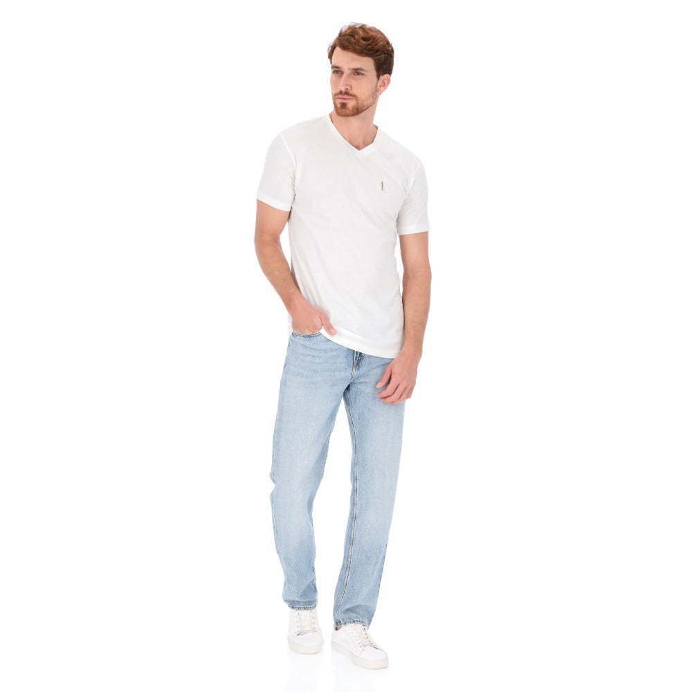 White Capri Men's T-shirt