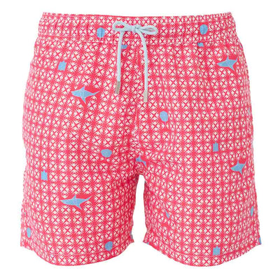 Pink Origamix Men's Swimsuit image 1