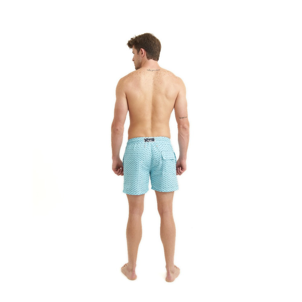 Traje De Baño Hombre Modelo Opal Rays