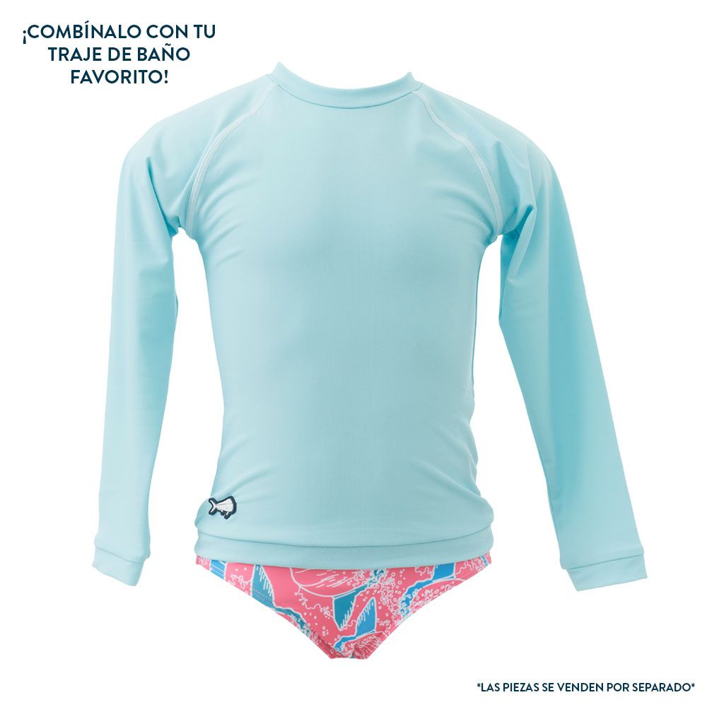 Camiseta Para El Sol Color Ice Blue