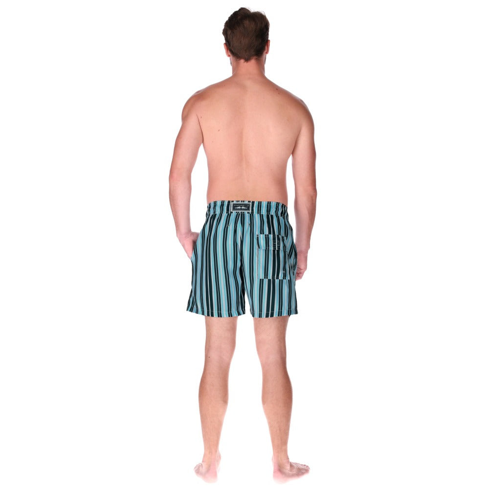 Traje De Baño Hombre Modelo Marine Stripes