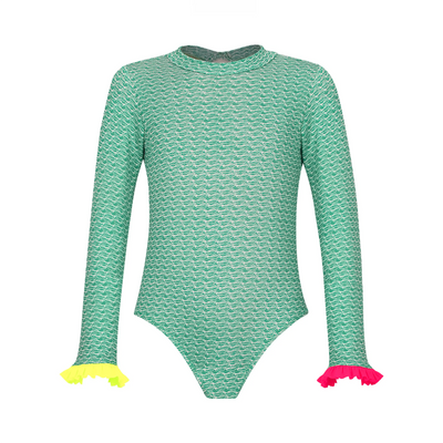 TRAJE DE BAÑO NIÑA MODELO BOTTLE BOATS image 2