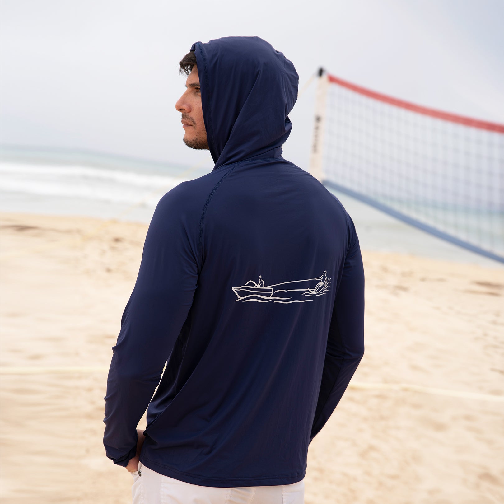 HOODIE UNISEX ADULTO NAVY BLUE