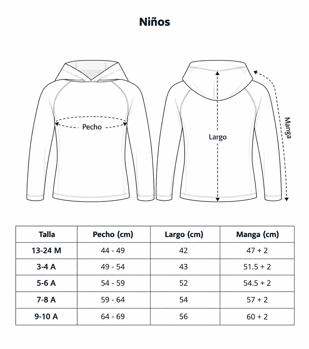 PLAYERA RASHGUARD BLANCA UNISEX PARA NIÑOS