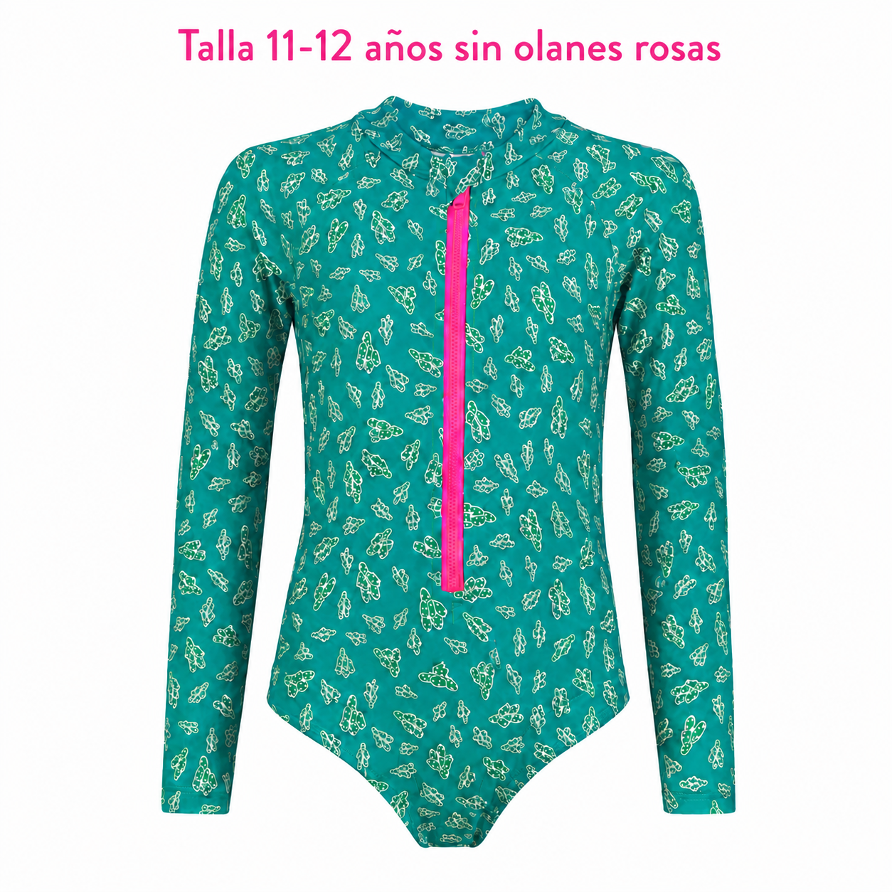 TRAJE DE BAÑO NIÑA MODELO PRICKLEY PINK