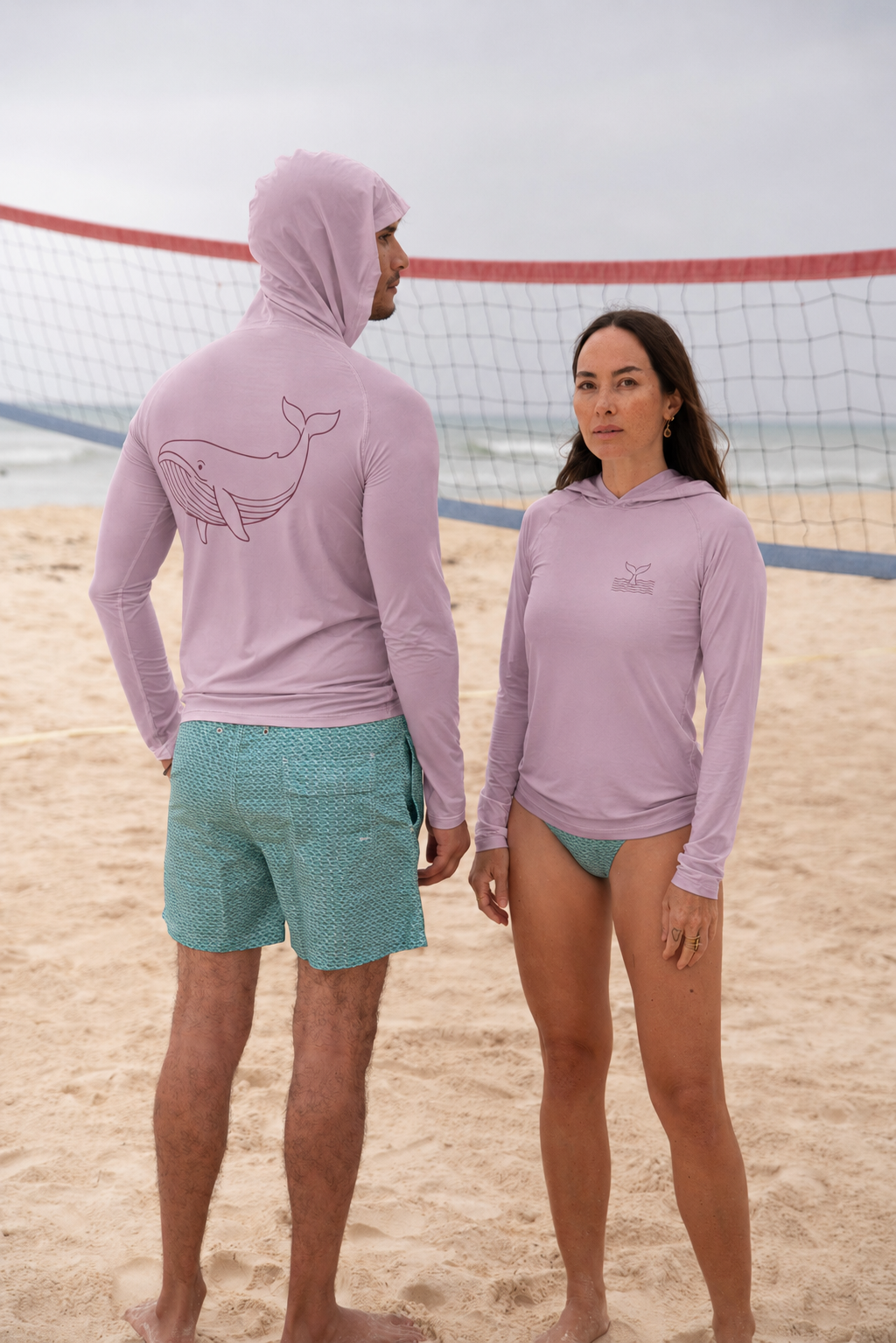 Playera Rashguard rosa para mujer