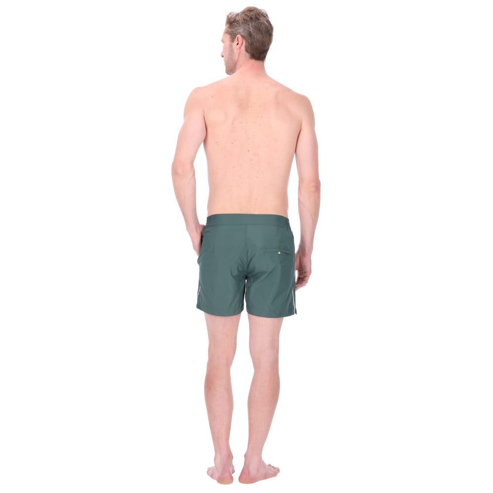 MEN'S SWIMSUIT SOLID GREEN MODEL