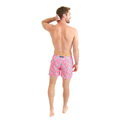 Pink Sunfish Men's Swimsuit image 2