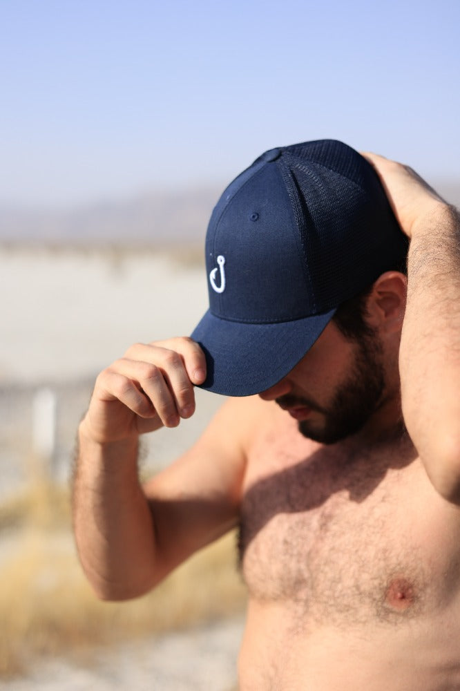 Gorra Trucker Navy Blue Hook