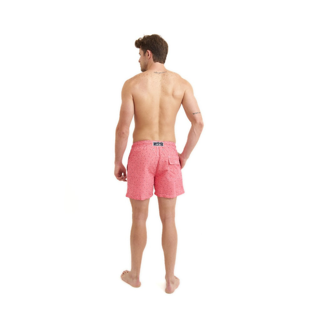 Men's Swimsuit Ruby Octopus Model