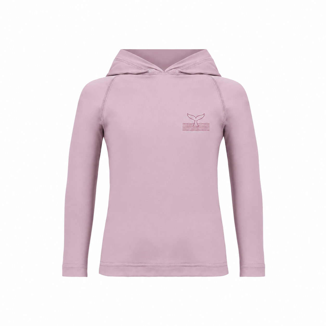 Playera Rashguard rosa para niños