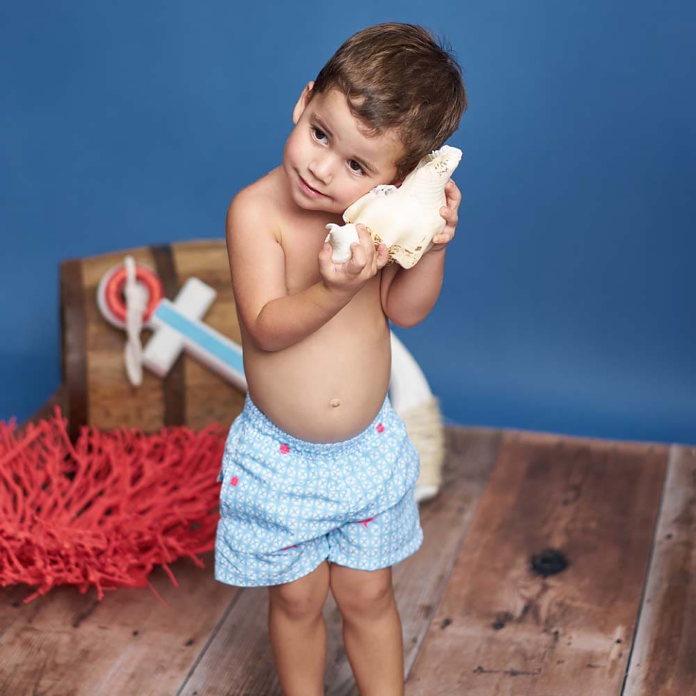 Boy's Swimsuit Blue Origamix