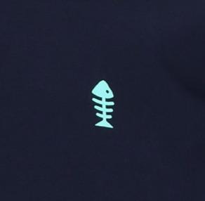 Playera básica para hombre 100% algodón. Navy Blue Est Krabi image 2