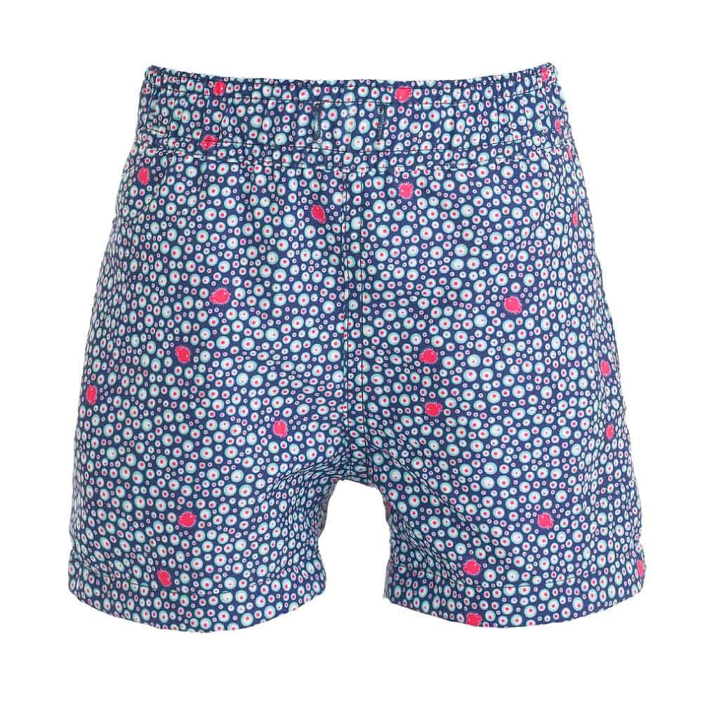 Boy's Swimsuit Model Navy Fugu