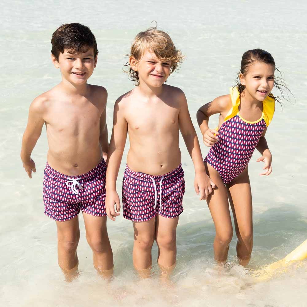 Traje De Baño Niño Penguins
