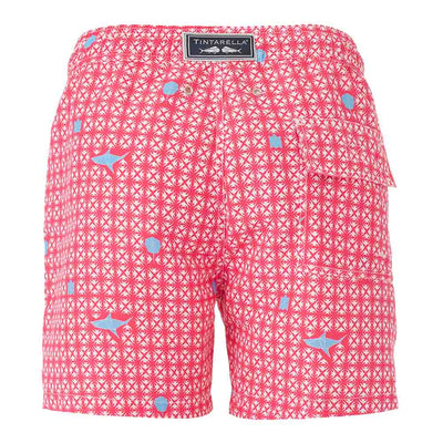 Pink Origamix Men's Swimsuit image 2