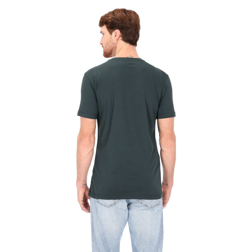 Playera básica para hombre 100% algodón. Forest Green Est Tulum