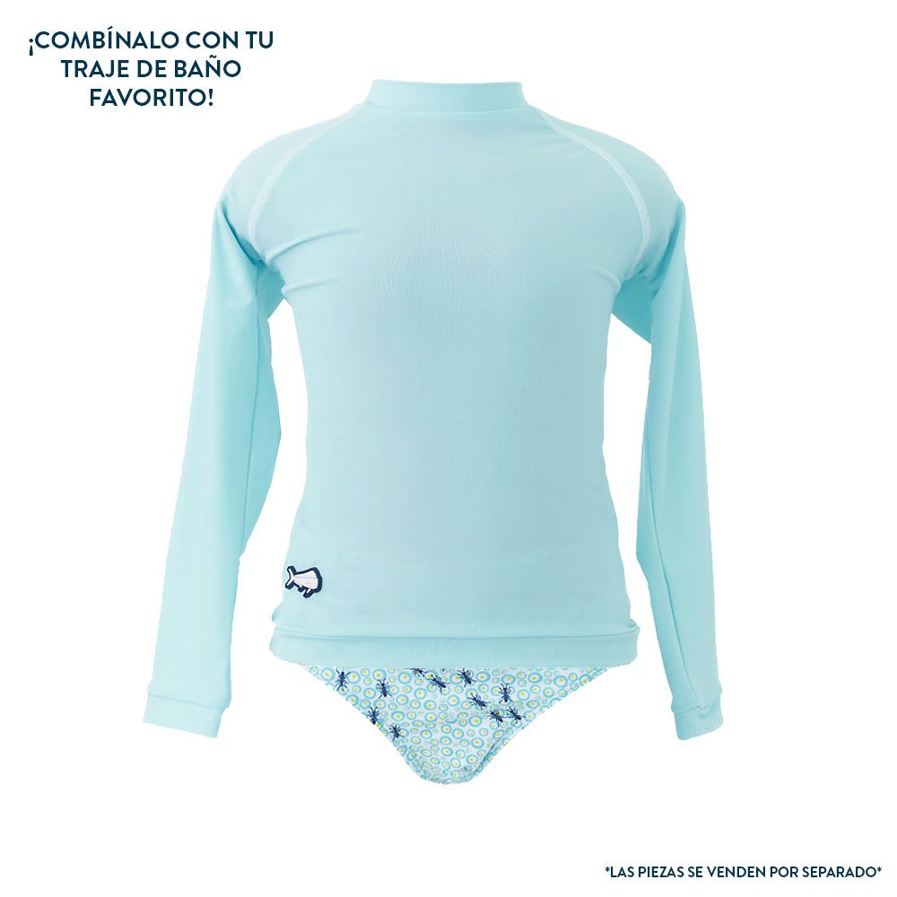 Camiseta Para El Sol Color Ice Blue