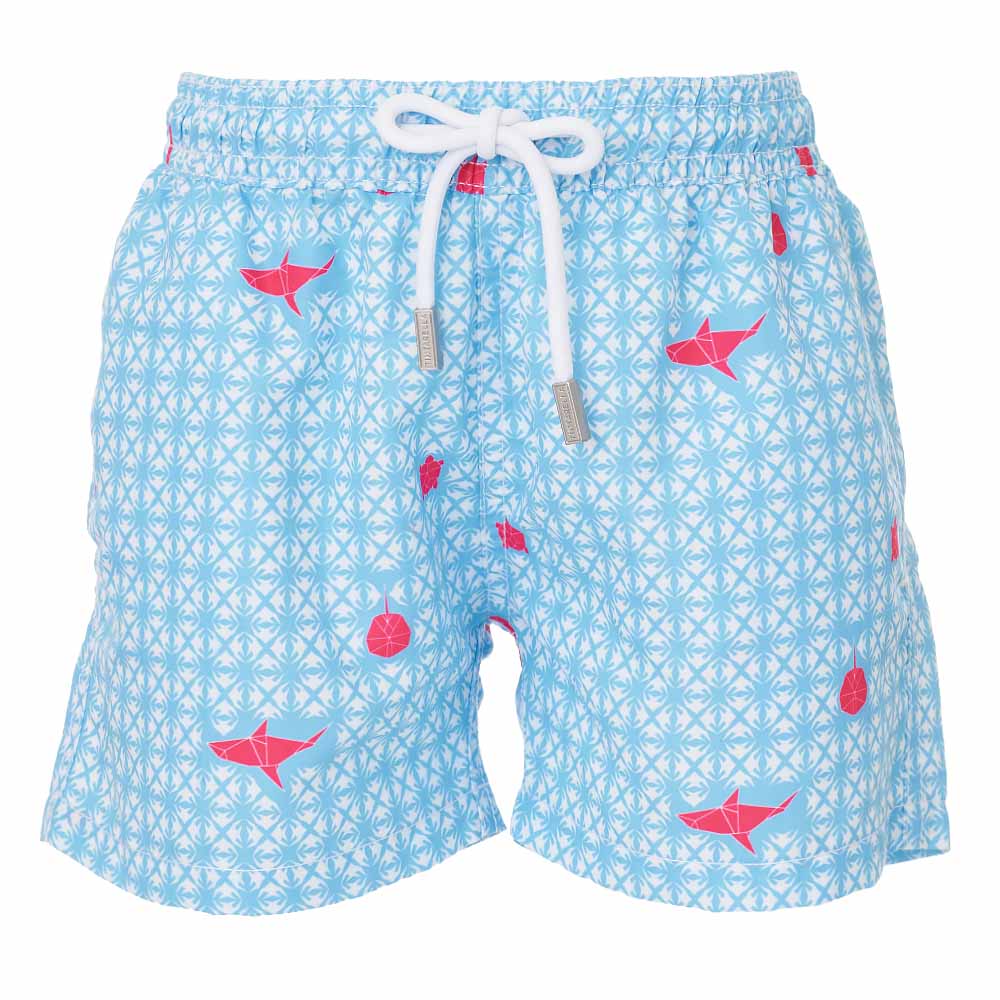 Boy's Swimsuit Blue Origamix