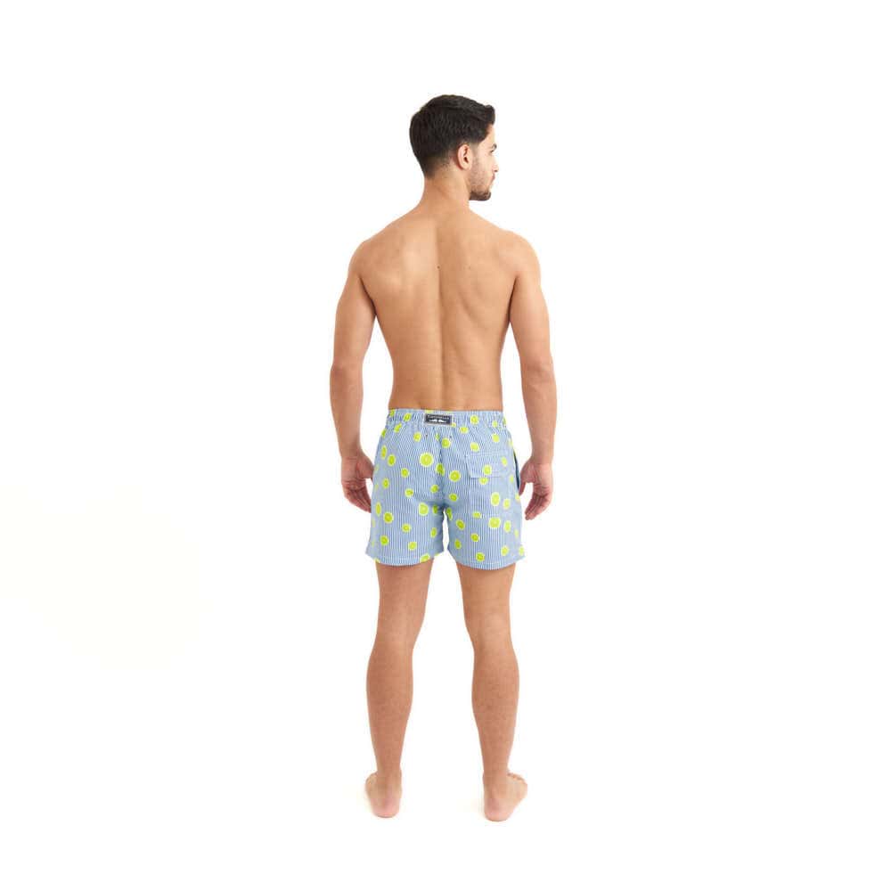 Men's Swimsuit Model Lime Line