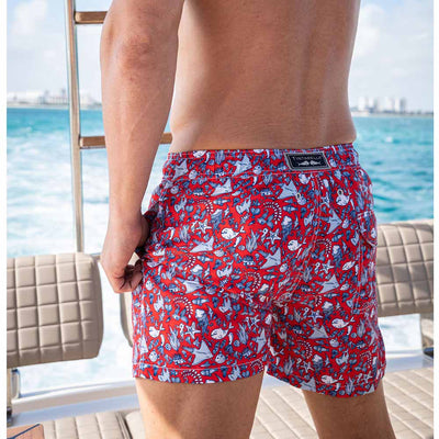 Sea Party Men's Swimsuit image 4