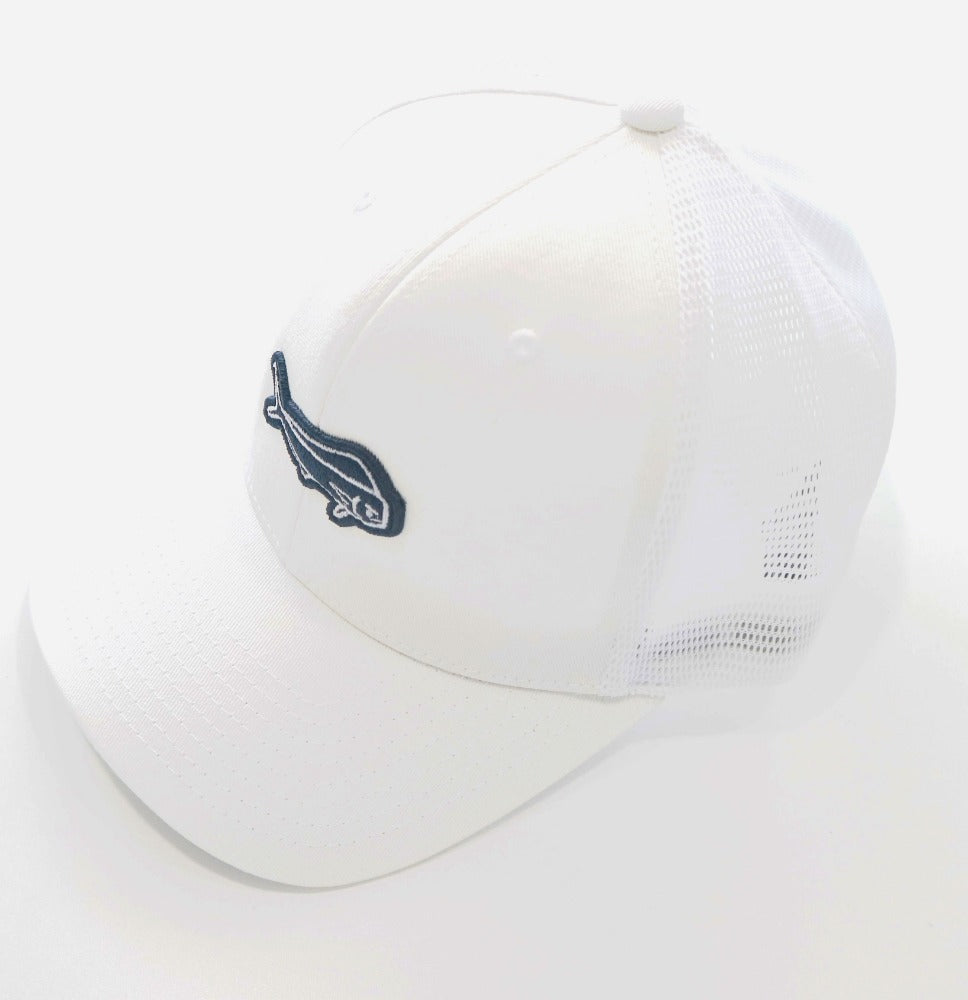 White Mahi Mahi Trucker Cap